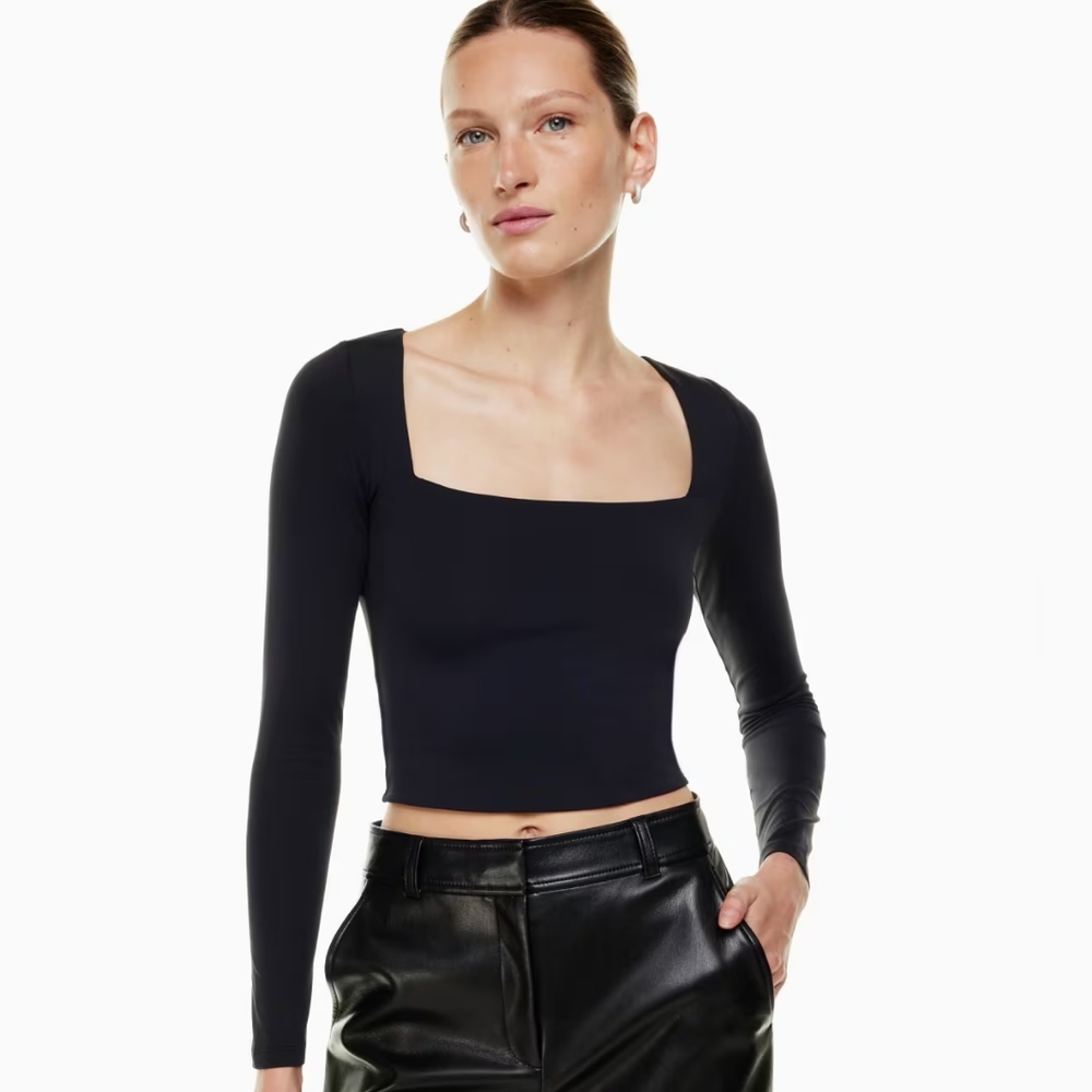 Black Contour Sculpt Shirt 1X